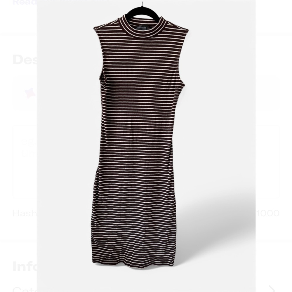 Striped Sleeveless Dress